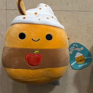 Squishmallows Pommie Orange and Brown Plush